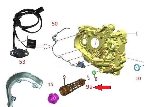 Bajaj Pulsar 200 ns oring 488